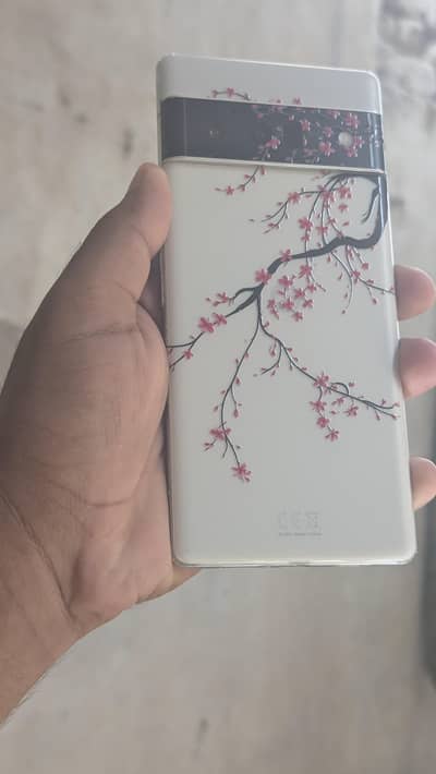 Google Pixel 6 Pro white  color 12/128 ram