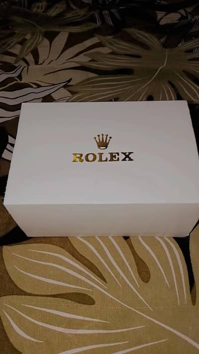 Rolex best quality watch with box mashallah best quality