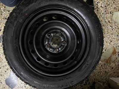 Honda Civic X original spare tire with oem rims| like new condition