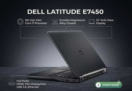 Dell Latitude e7450 Core i7 5th Gen