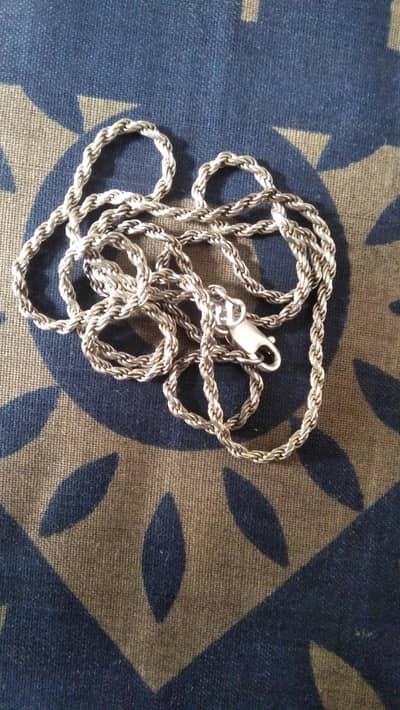 Original 925 Italian Chandi Rope Chain