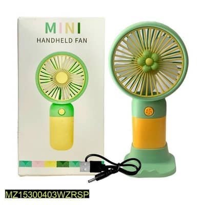 Mini Portable Handheld USB Fan - Brand New Rechargeable