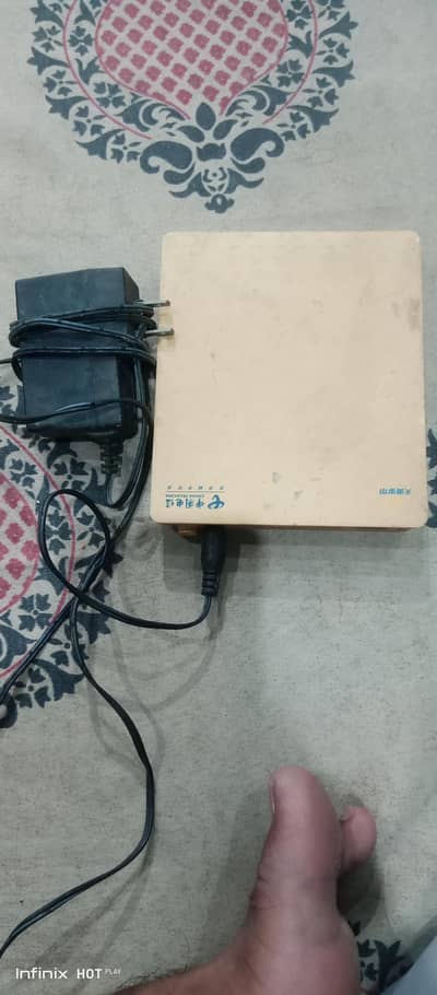 Router modem  ok.