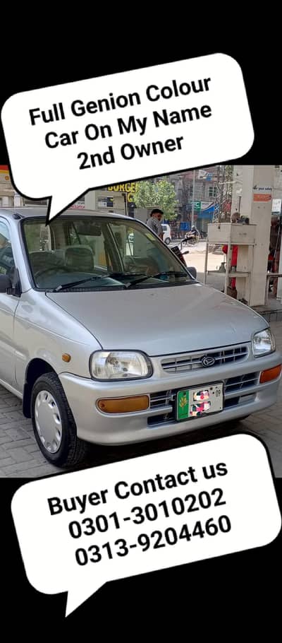 Daihatsu Cuore 2009 Petrol Company CNG full Genion