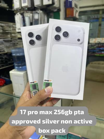 Apple iphone 17 pro max 256gb pta box pack