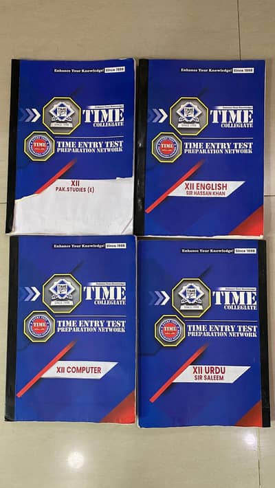Time collegiate second year notes, Karachi board