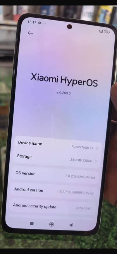 Xiaomi Redmi Note 14