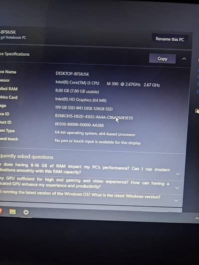 HP Pavilion g4 Notebook
