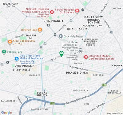 In DHA Phase 5 - Block G Of Lahore, A 20 Marla Residential Plot Is Available