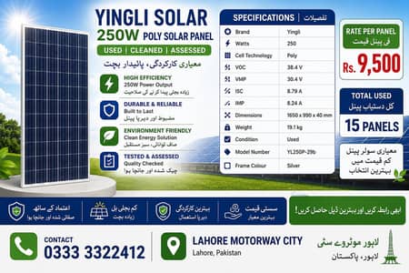 solar 15 250 w
