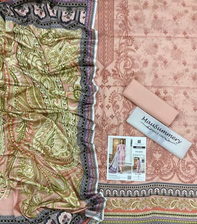 MAUSUMMERY Linen 3PC | Premium Quality | 10 Designs