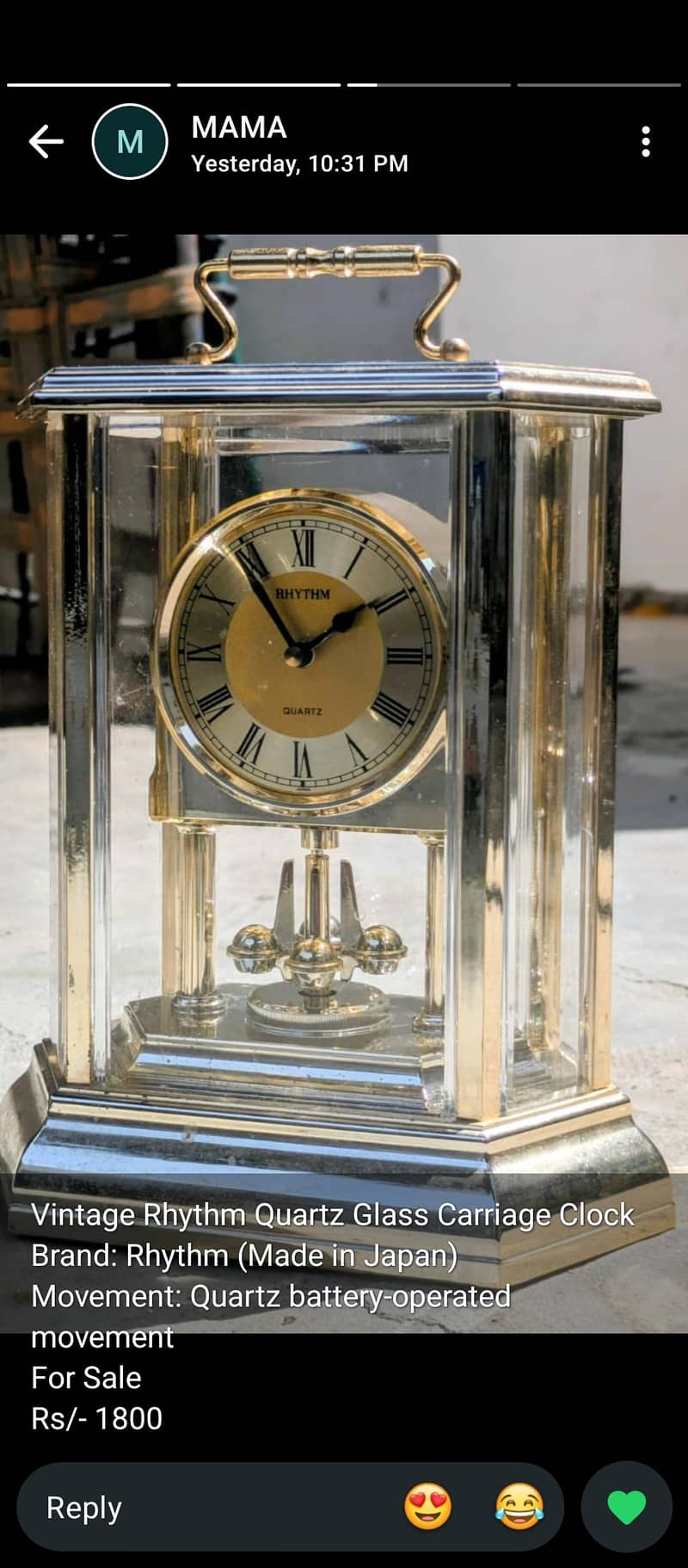 Vintage Clock 0