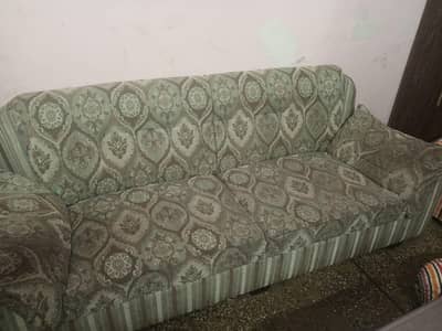 one sofa 2 seater and 4 chair se both