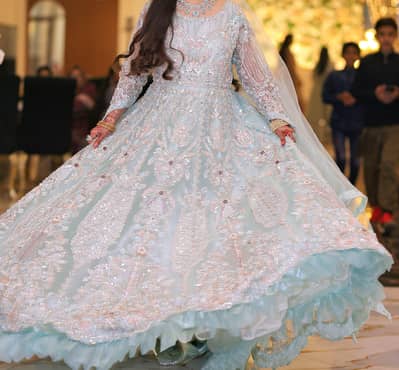 Walima Bridal Maxi - Maha Wahajat design