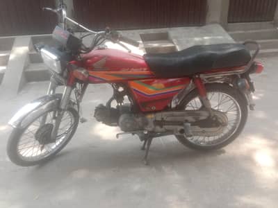 Honda CD 70 for sell 2012 model condition 10/10