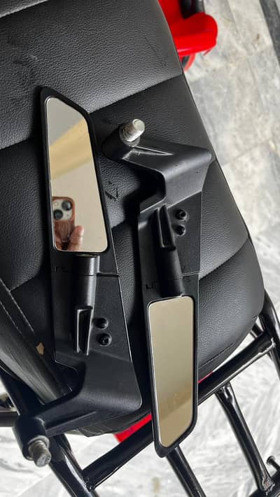 Stylish Bike Wings Rearview Side Mirrors For Sale 9/10 Condition