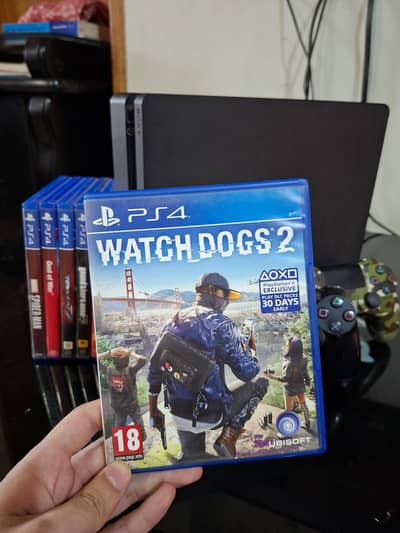 PS4 Games ->Watch dogs 2/ Motogp 20/ Project cars 2