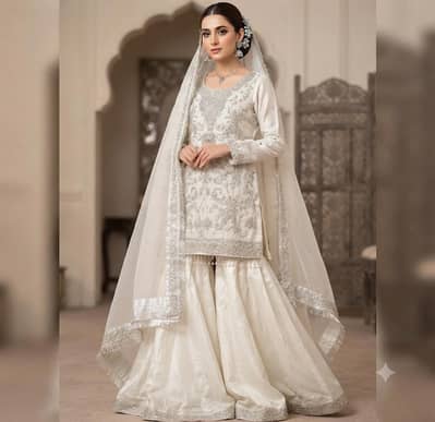 Trending Bridal Nikkah Dress Totally New And Fresh