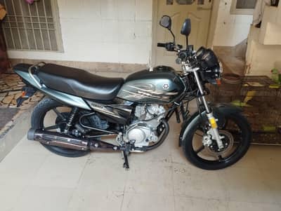 Yamaha Yb125Z Dx 2023 Model Bluishgrey  | Urgent Sale Brand New