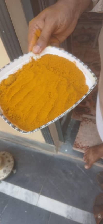 100 man sabit khushk haldi