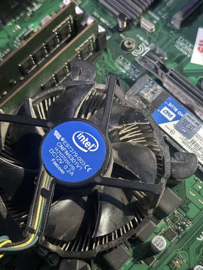 i7 6700 with motherboard with intel coler