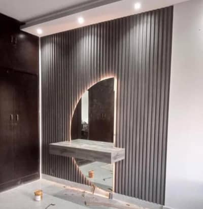 PVC Sliding Door/PVC Partition/3d Wall panel/PVC Wallpanel-Media wall
