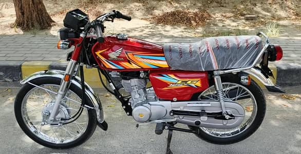 Honda CG 125 | Model 2026 | Urgent Sale | 2000 KM | Red Color Bike 125