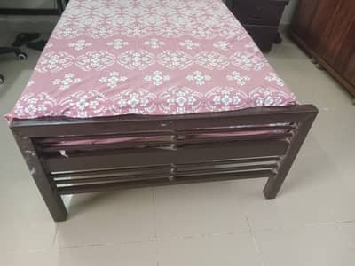 Single Iron bed