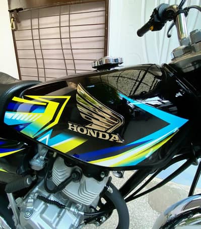 Honda CG 125 2025/2026 Black Nut To Nut Geniune Gift For Honda Lover