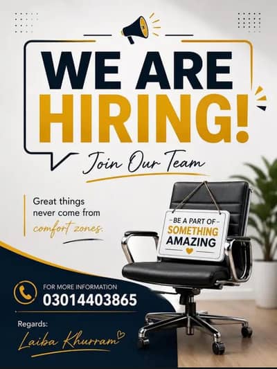 WE HIRING MALES AND FEMALES STAFF FOR OFFICE WORK