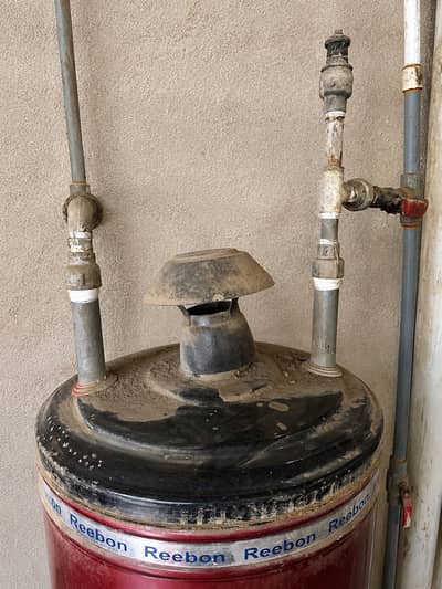 Reebon Deluxe 35-Gallon Gas Geyser — For Sale