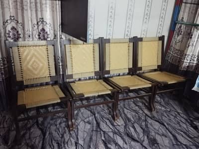 pure wooden chairs
