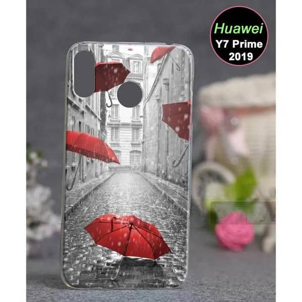 Huawei Y7 Prime 2019 Back Cover: Rain Design Soft Silicone Case