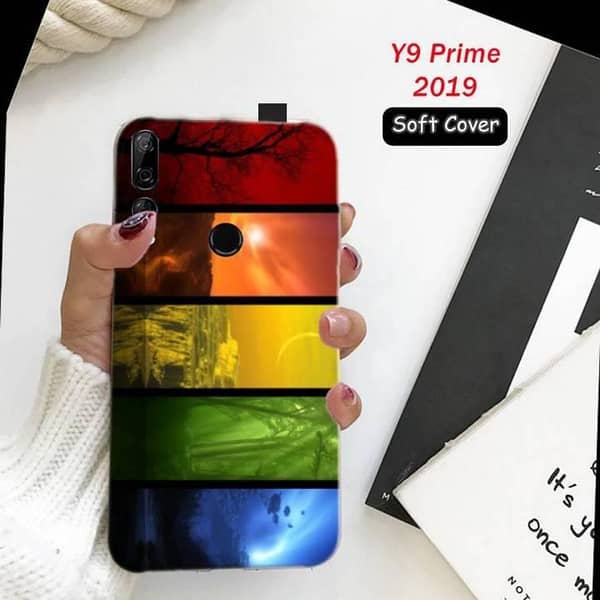 Huawei Y9 Prime 2019 Back Cover – Art Design Soft Silicone Case