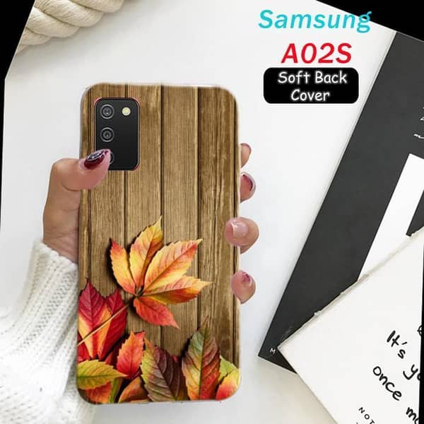 Samsung A02S Print Design Soft Silicone Back Cover