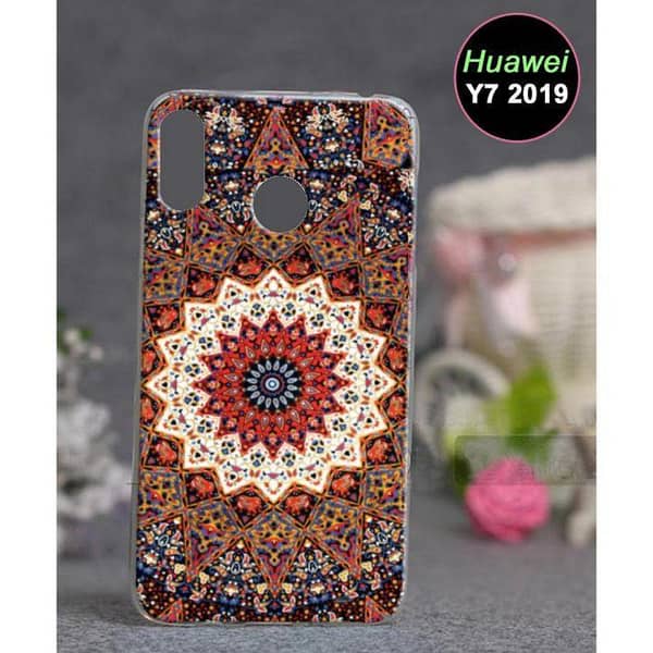 Huawei Y7 Prime 2019 Back Cover - Floral Soft Silicone Case