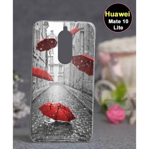 Huawei Mate 10 Lite Back Cover: Rain Design Soft Silicone Case