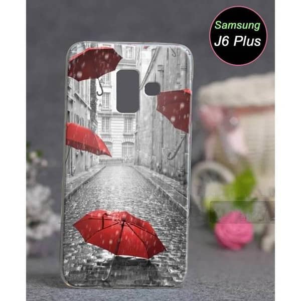 Samsung J6 Plus Back Cover: Rain Design Soft Silicone Case