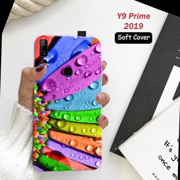 Huawei Y9 Prime 2019 Back Cover — Art Design Soft Silicone Case