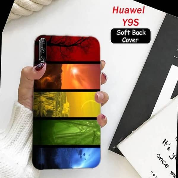 Huawei Y9S Back Cover – Art Design Soft Silicone Case
