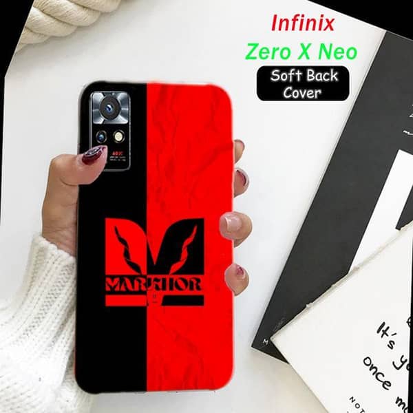 Infinix Zero X Neo Back Cover with Markhor Design – Soft Silicone Case