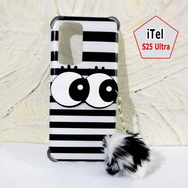 Back Cover Case for Itel S25 Ultra — Soft Silicone, Slim Fit, Scratch Protection