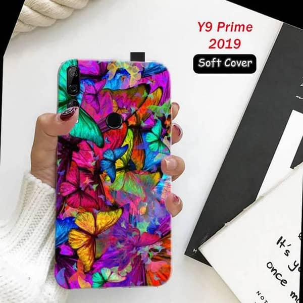Huawei Y9 Prime 2019 Back Cover: Art Design Soft Silicone Case