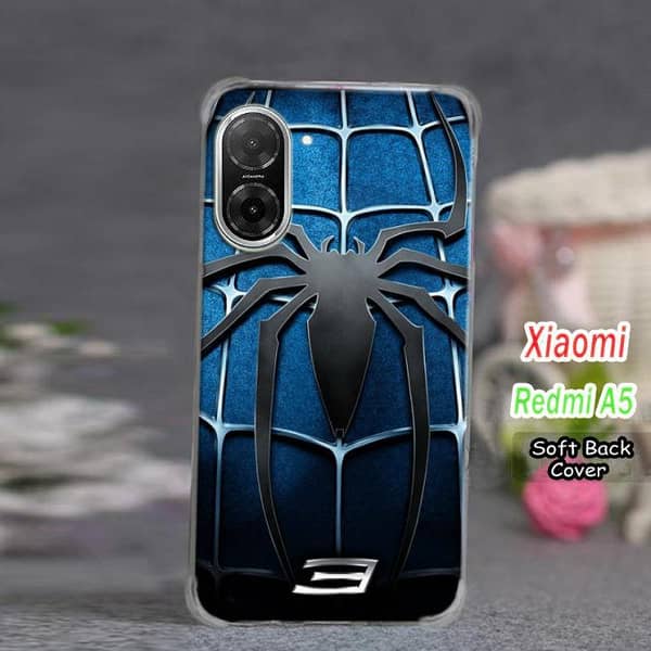 Xiaomi Redmi A5 Back Cover: Spider-Man Design Soft Silicone Case