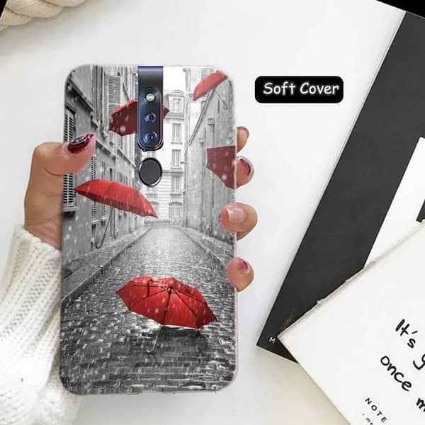 Oppo F11 Pro Back Cover: Rain Design Soft Silicone Case