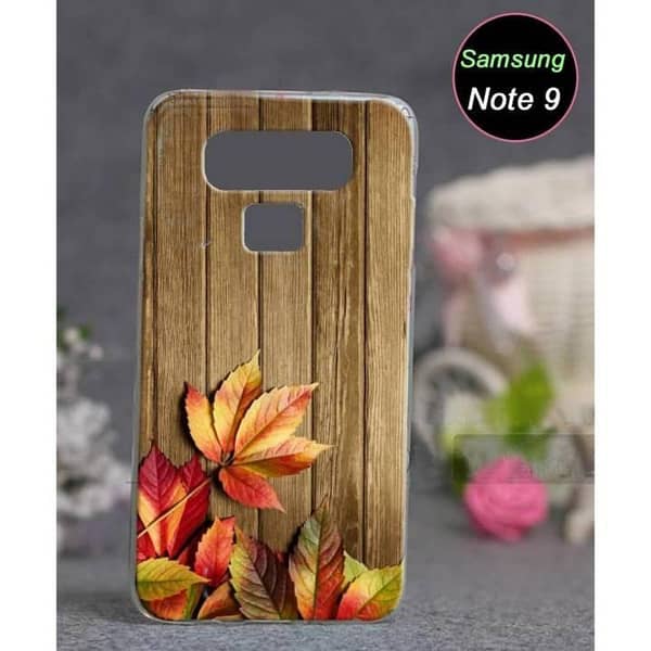 Samsung Note 9 Back Cover - Print Design Soft Silicone Case