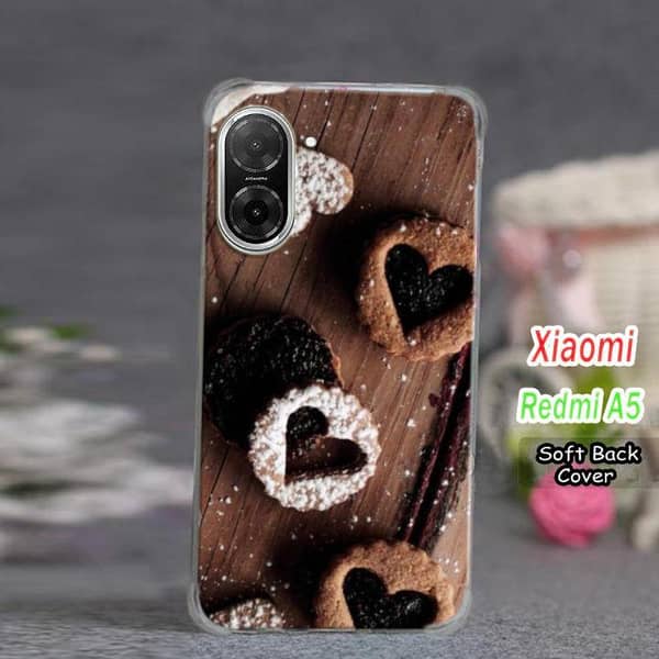 Xiaomi Redmi A5 Back Cover - Chocolate Design Soft Silicone Case