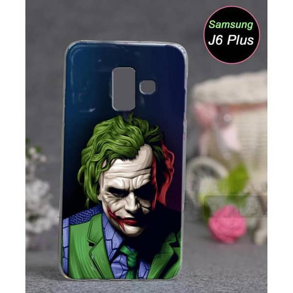 Samsung J6 Plus Back Cover: Joker Design Soft Silicone Case