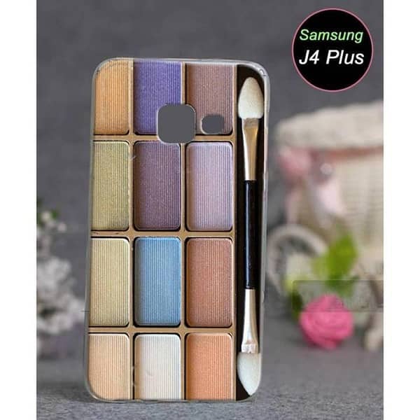 Samsung J4 Plus Makeup Design Soft Silicone Back Cover
