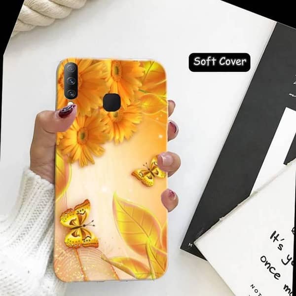 Infinix S4 X626 Back Cover (X626) — Soft Silicone Case